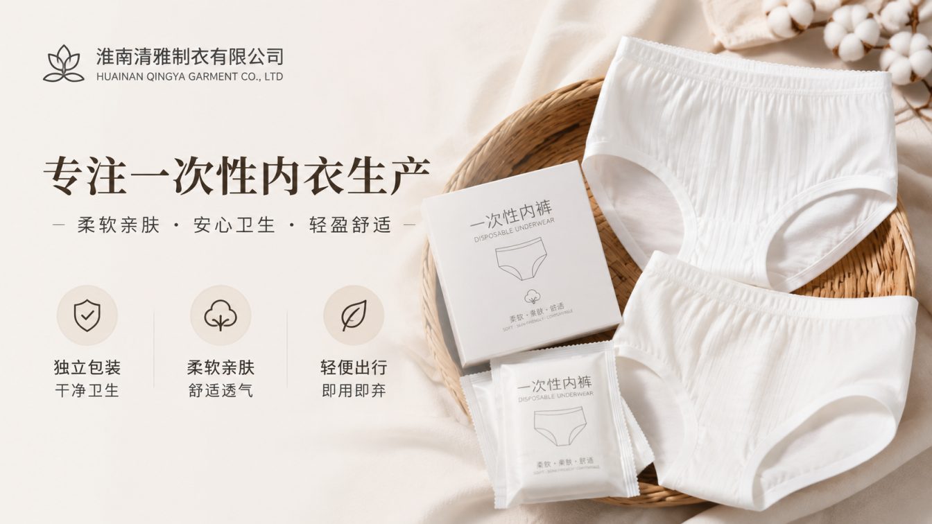 朝阳为多渠道提供日抛内衣方案