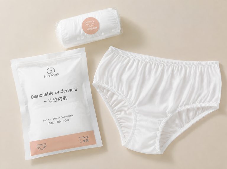 朝阳牛奶丝无痕一次性内裤